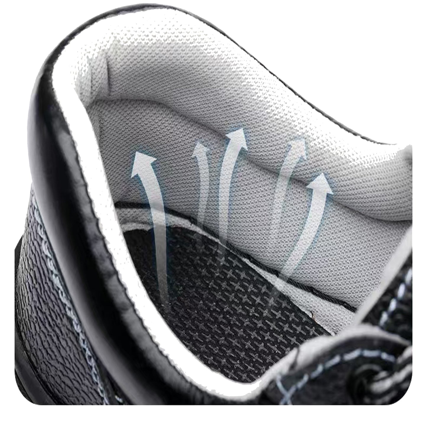 Composite Steel Toe Shoes Waterproof Non Slip,Outdoor Construction Shoes,Working Shoes,Steel Toe Boots Anti-Puncture Anti-Smash Anti-Colision Anti-Stress Anti-Spark