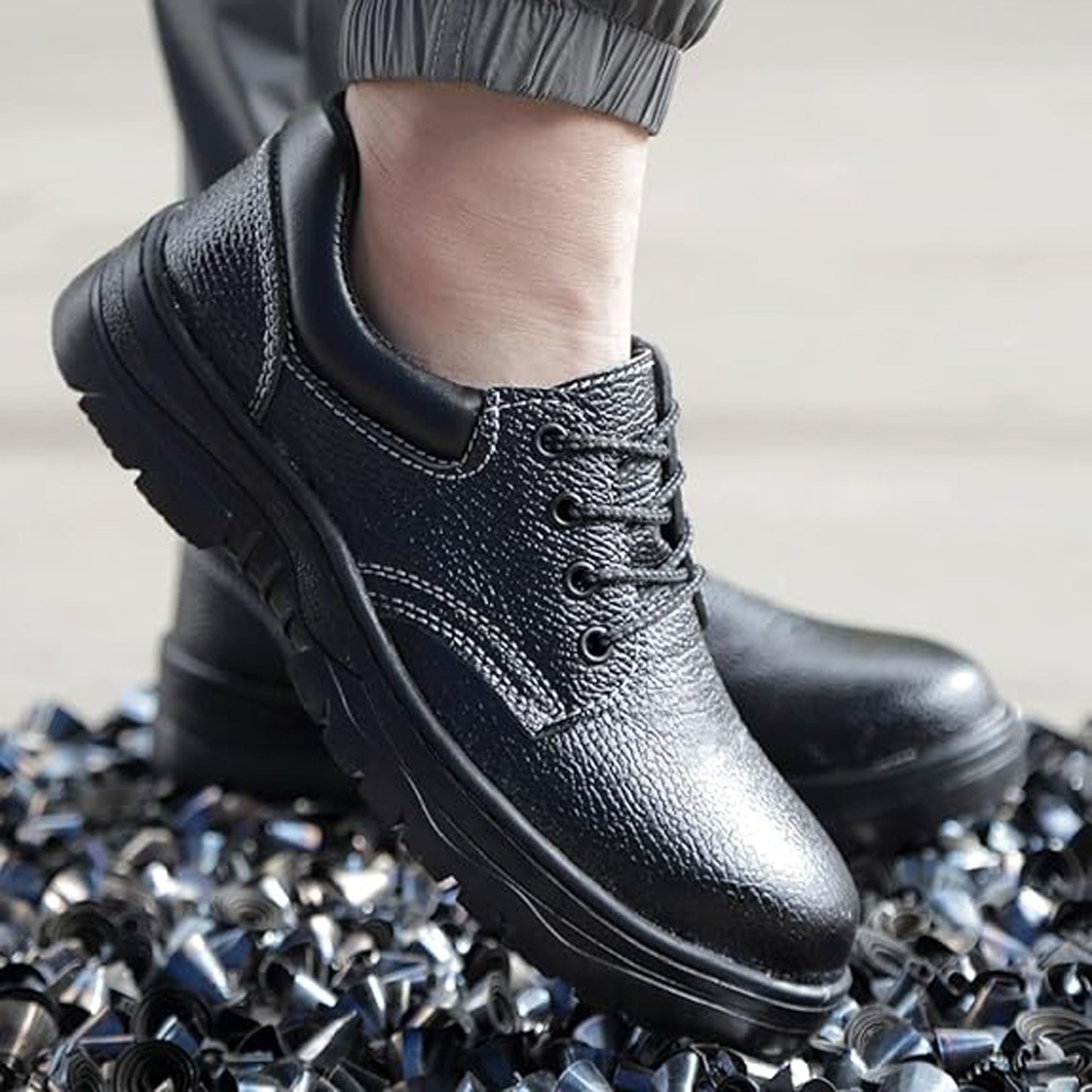 Composite Steel Toe Shoes Waterproof Non Slip,Outdoor Construction Shoes,Working Shoes,Steel Toe Boots Anti-Puncture Anti-Smash Anti-Colision Anti-Stress Anti-Spark