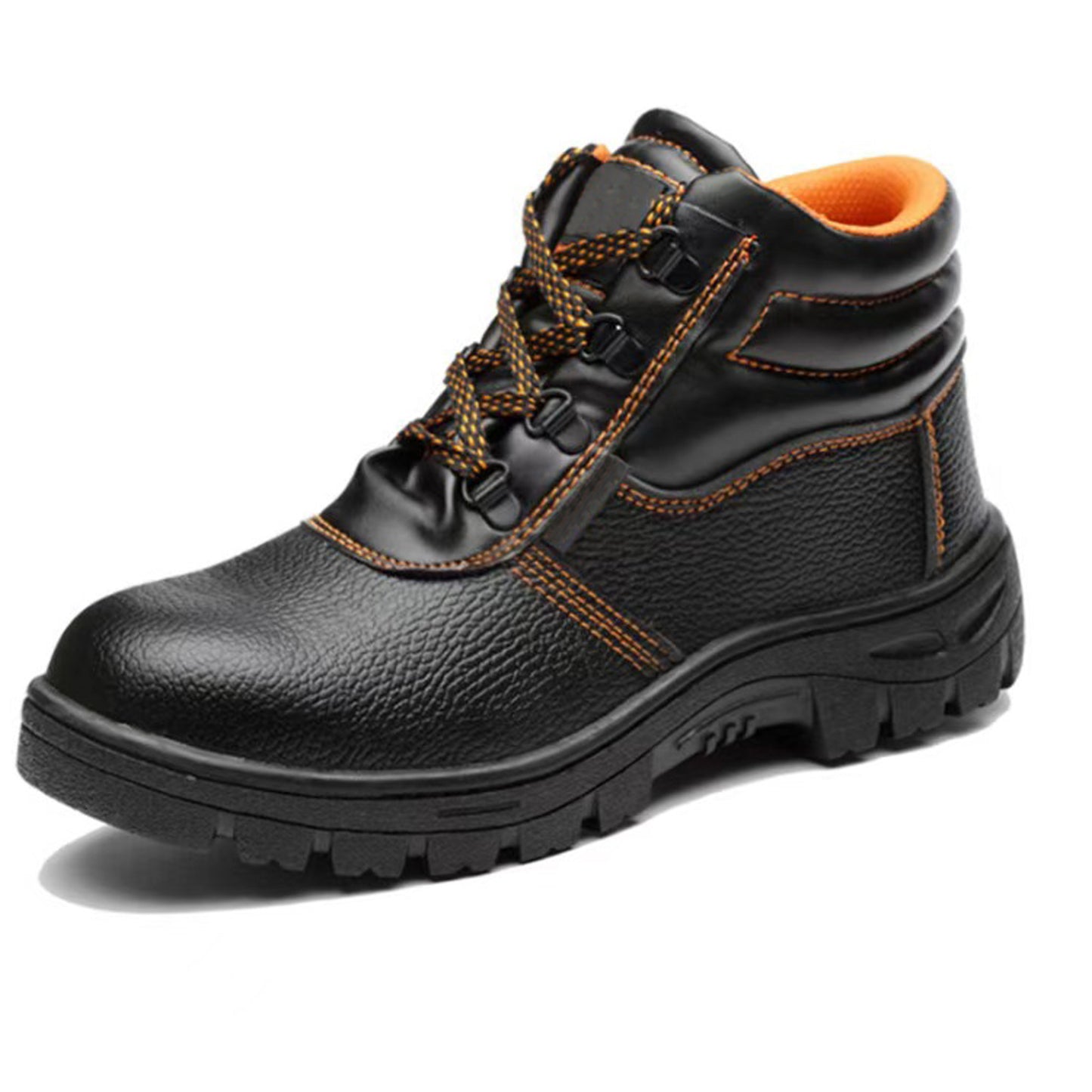 Anti-Static Steel Toe Cap Construction Work Safety shoes Anti-smashing Anti-stab wear resistant and Anti-skid waterproof and oil-proof