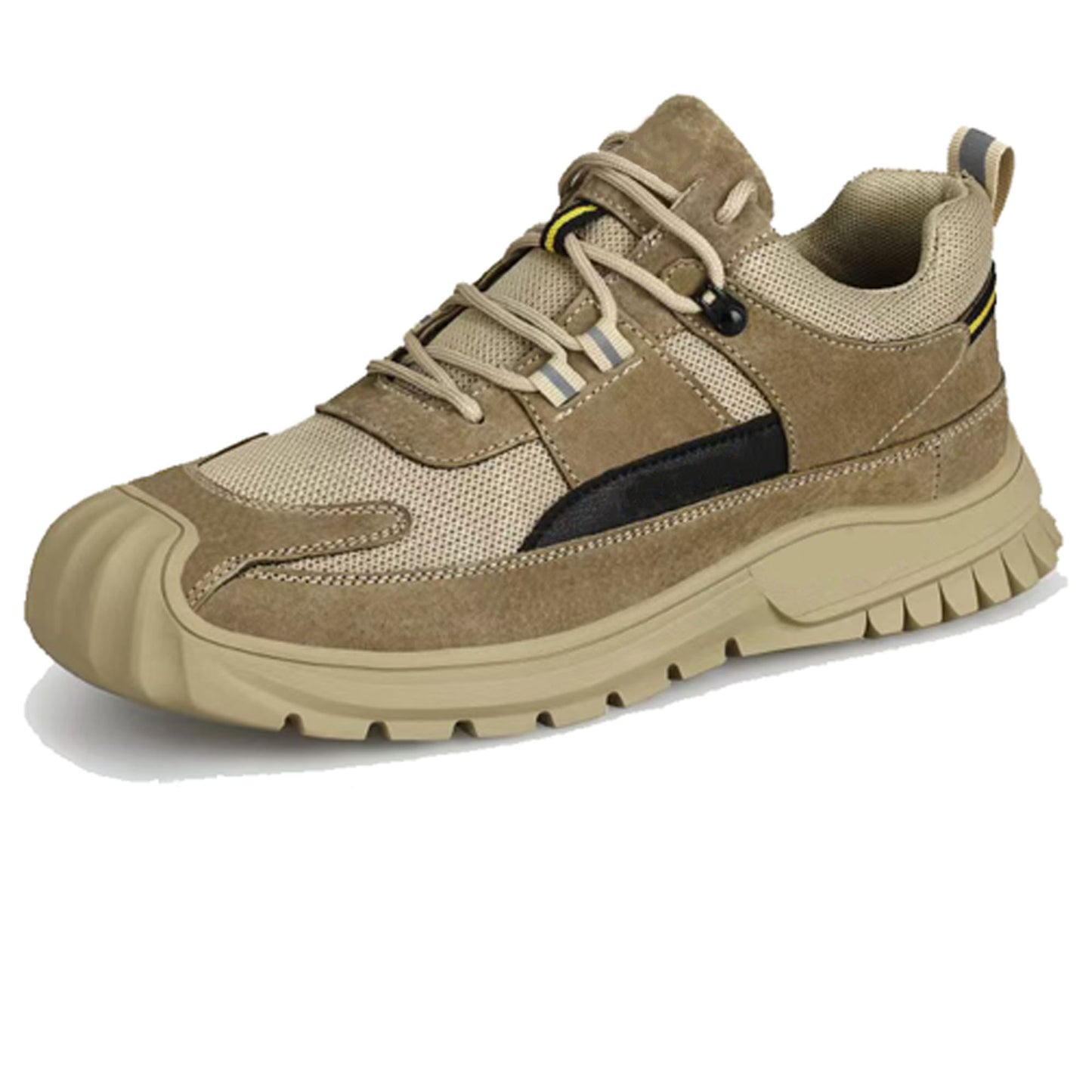 Sicherheitsschuhe Herren Leicht Atmungsaktive Arbeitsschuhe mit Stahlkappe Sneaker Schutzschuhe