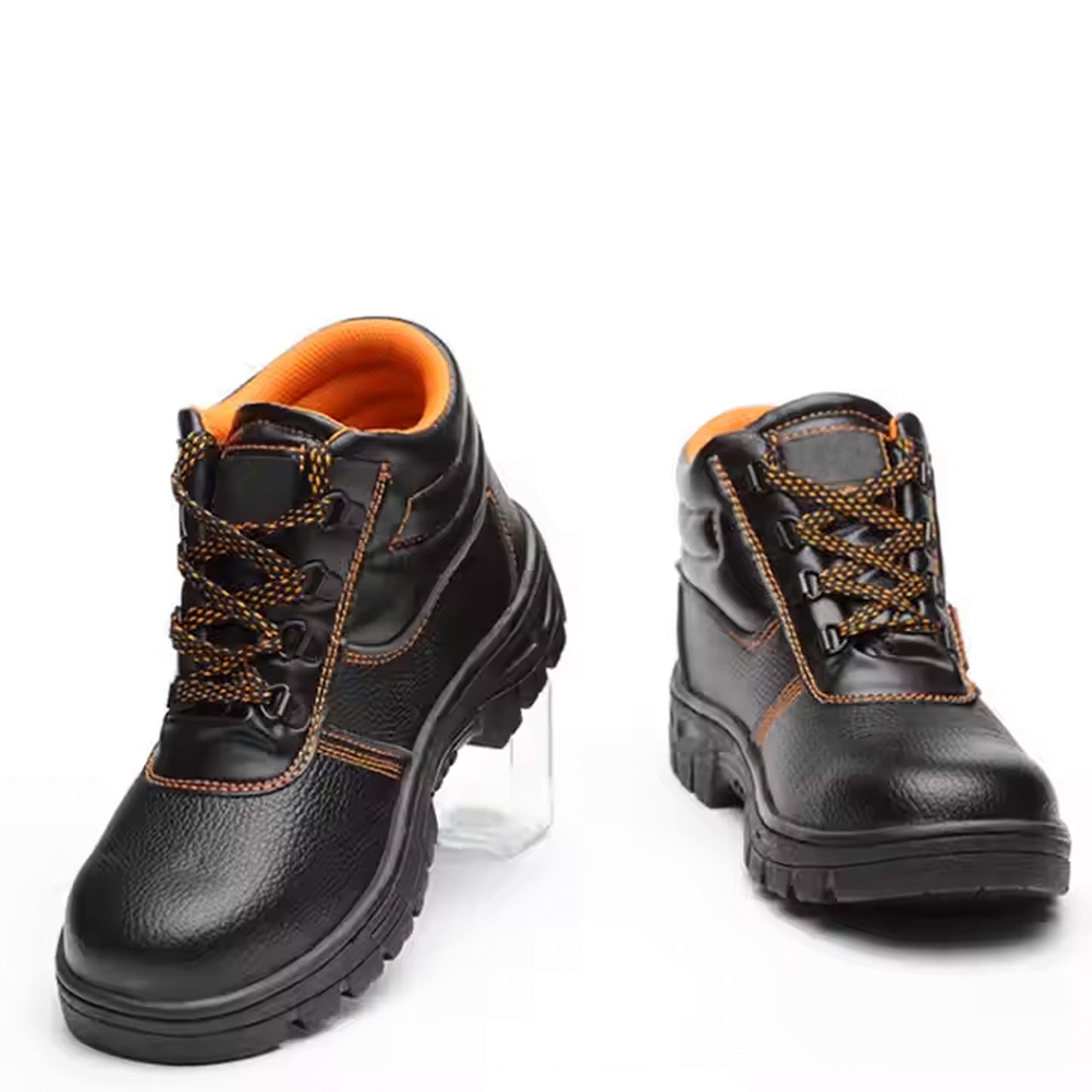 Anti-Static Steel Toe Cap Construction Work Safety shoes Anti-smashing Anti-stab wear resistant and Anti-skid waterproof and oil-proof