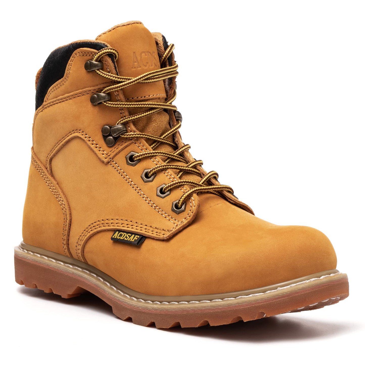 Work Boots for Men Waterproof Comfortable Anti-Fatigue Soft Toe Working Shoes Slip Resistant Construction Safety Work Boots