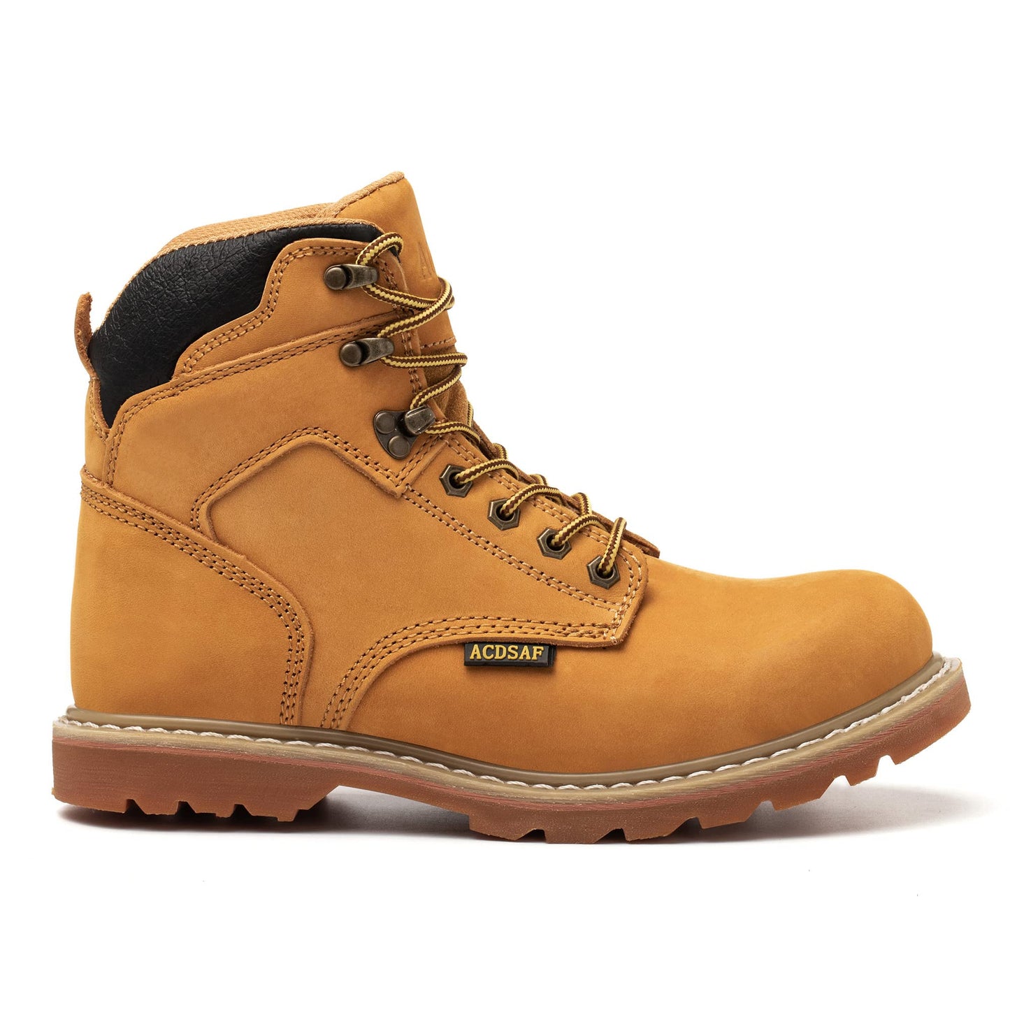 Work Boots for Men Waterproof Comfortable Anti-Fatigue Soft Toe Working Shoes Slip Resistant Construction Safety Work Boots