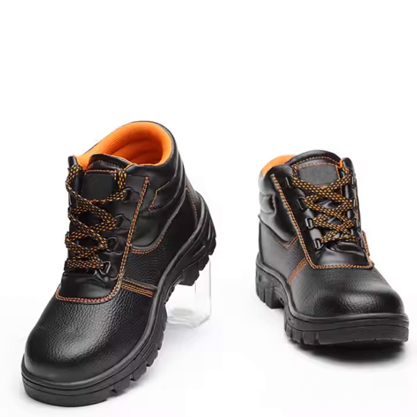 Anti-Static Steel Toe Cap Construction Work Safety shoes Anti-smashing  Anti-stab wear resistant and Anti-skid waterproof and oil-proof