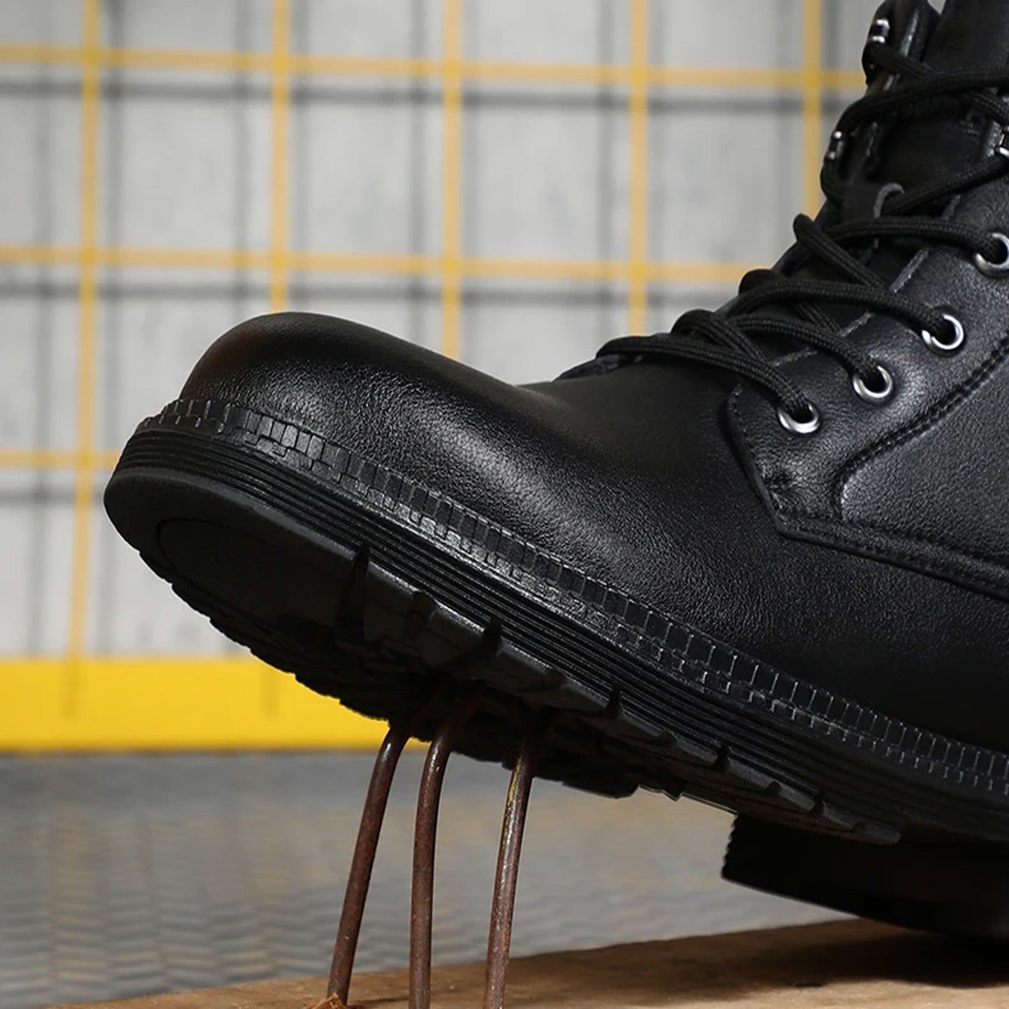 Men's Steel Toe Boots Women's Safety Waterproof Work Boots