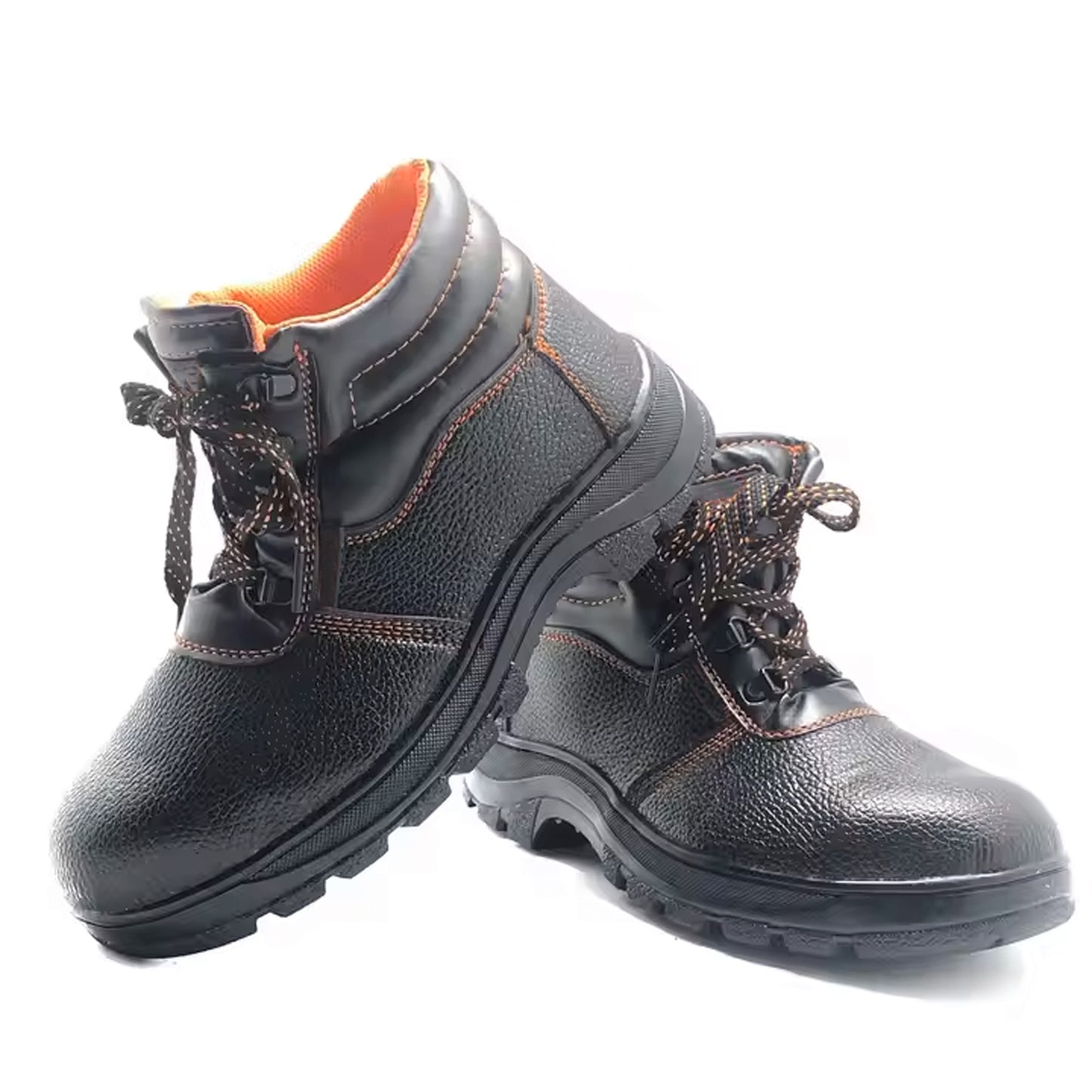 Anti-Static Steel Toe Cap Construction Work Safety shoes Anti-smashing  Anti-stab wear resistant and Anti-skid waterproof and oil-proof